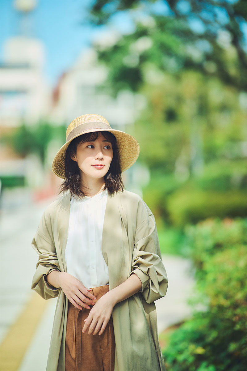田中帽子店 uk-h111 Anika アニカ 麦わら 女優帽 クラウン浅め
