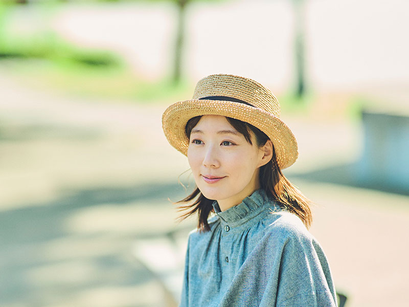 田中帽子店 Brice2 ブリス ラフィア カンカン帽 ポークパイハット