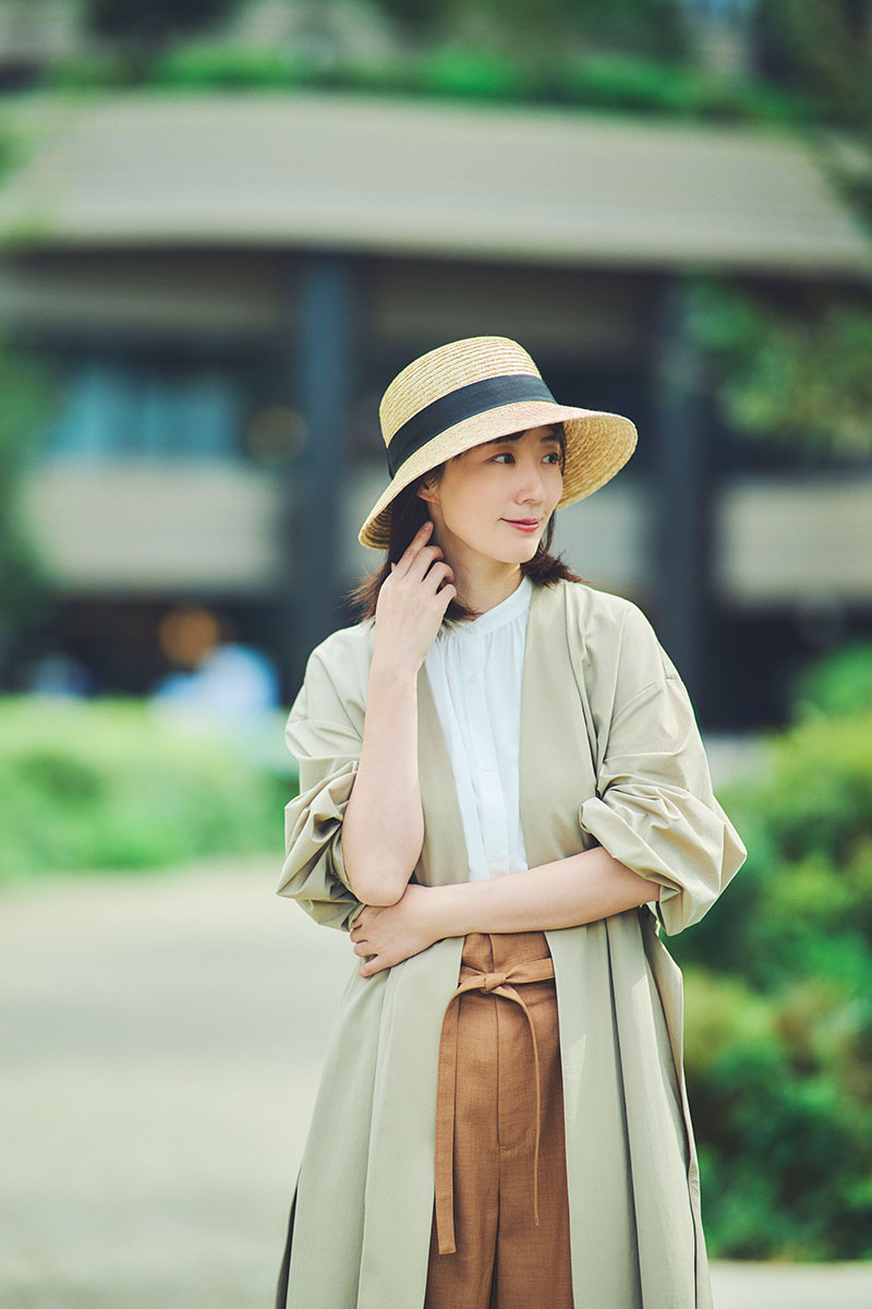 田中帽子店 uk-h144 Olivia オリビア 麦わら 女優帽