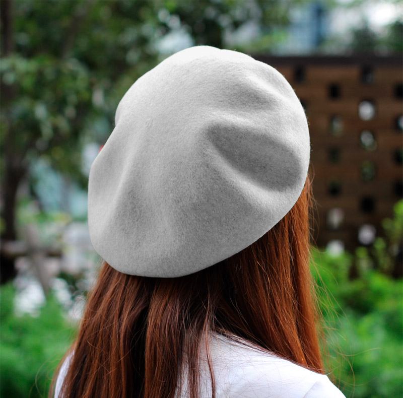 BAREN ベレー帽 YOKOI BERET ANIS アニス 八角ビックベレー ベレー帽 ウール