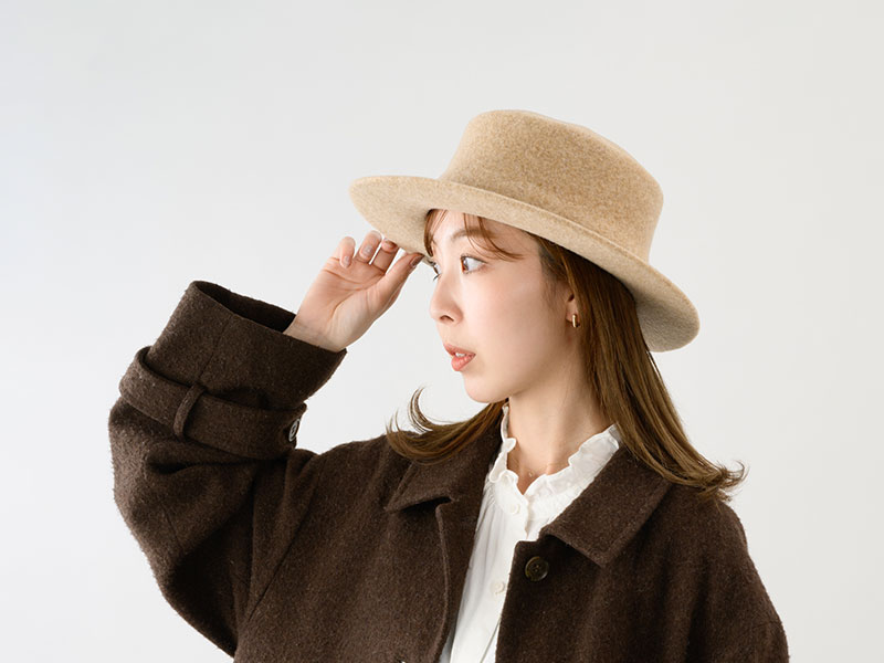 YOKOI BERET Margot（マルゴ） ウール バスクカンカン帽 yo-br021
