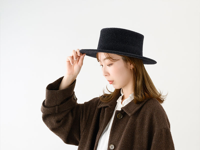 YOKOI BERET Margot（マルゴ） ウール バスクカンカン帽 yo-br021