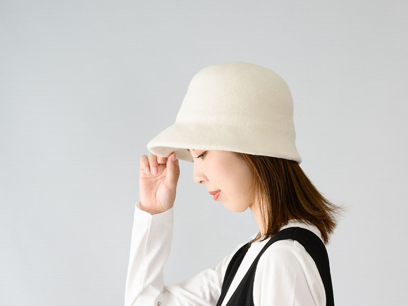 YOKOI BERET Berta2（ベルタ） ウールクロッシェ yo-br024