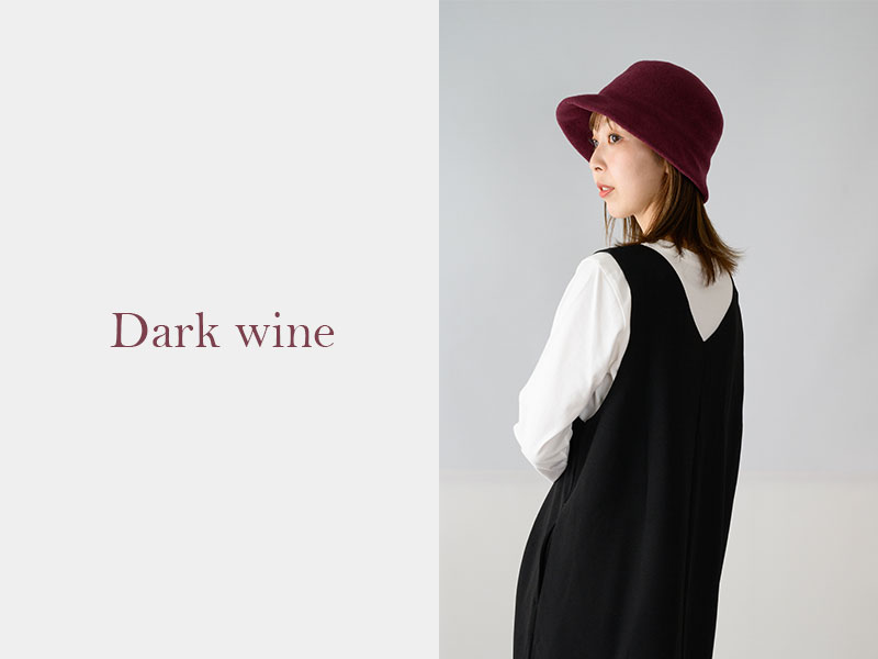 YOKOI BERET Berta2（ベルタ） ウールクロッシェ yo-br024