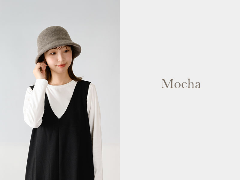 YOKOI BERET Berta2（ベルタ） ウールクロッシェ yo-br024