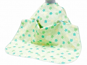 ウェルファン　食事用エプロン ホック止めタイプ NC クローバーグリーン -