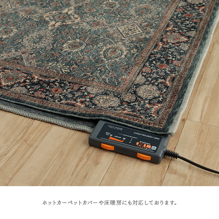 アルスラーン カーペット 絨毯 ウィルトン ウィルトン織 ラグ ボリューム クラシック柄 メダリオン柄 王朝柄 抗菌防臭 耐久性 丈夫 遊び毛