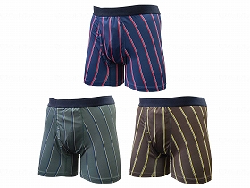 スマートボクサーパンツ　トラッドタイプ3枚組  M