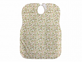 川本産業　食事用エプロン クリーム -