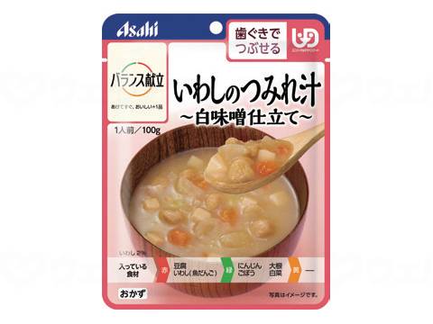 Yahoo! Yahoo!ショッピング(ヤフー ショッピング)アサヒグループ食品 　バランス献立　歯ぐきでつぶせる  個  イワシノツミレ汁白味噌仕立テ