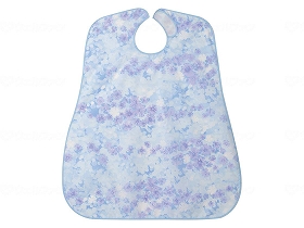 大阪エンゼル　食事用エプロン シャイン（ブルー） -