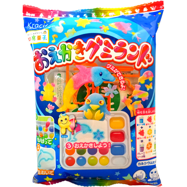 Amazon | クラシエ おえかきグミランド27g | クラシエ | ミント