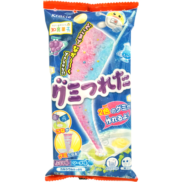 クミ クラシエ グミつれた ぶどう＆ソーダ [1箱 10個入] : ミカミオンライン