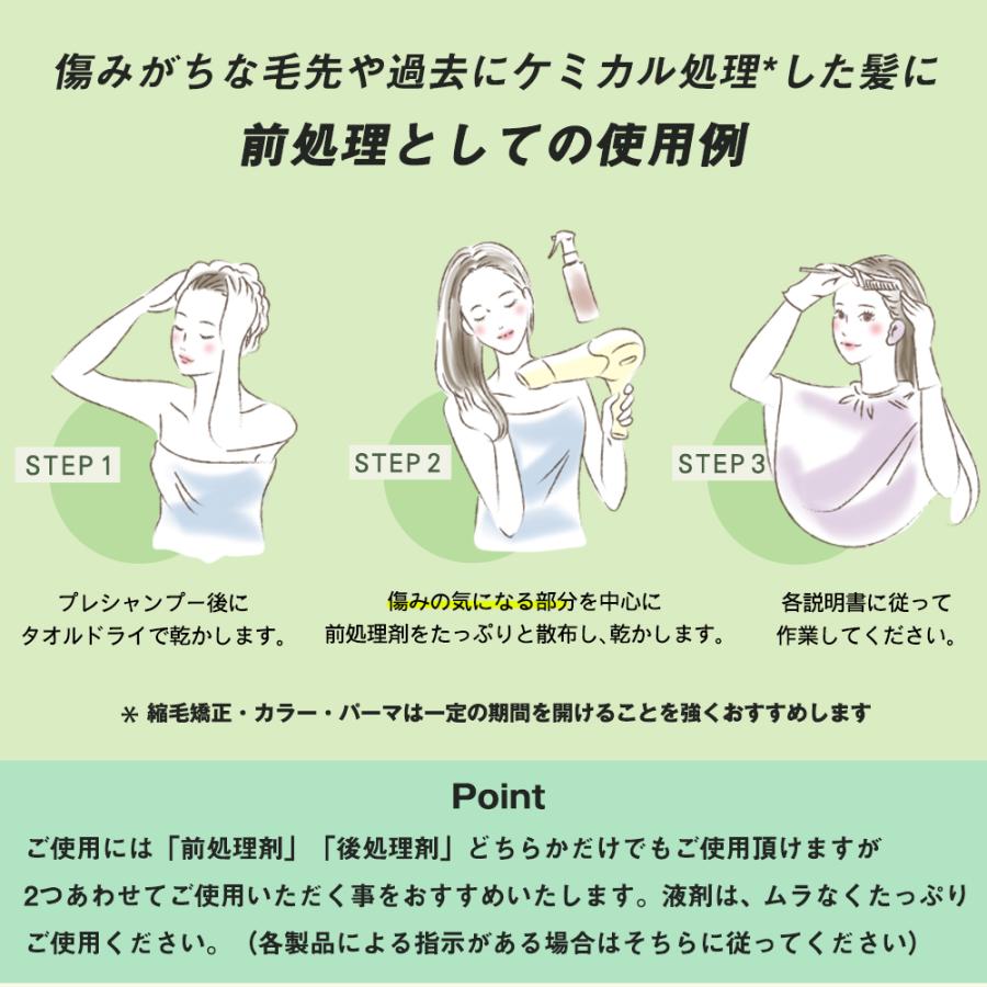 前処理剤 セラミア3 100mL 縮毛矯正 / ヘアカラー パーマ用