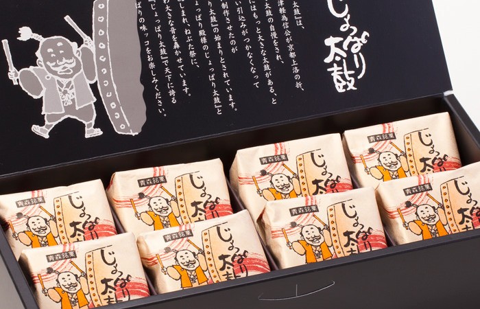 じょっぱり太鼓 8個入 プチギフト お菓子 スイーツ 洋菓子 ワケ