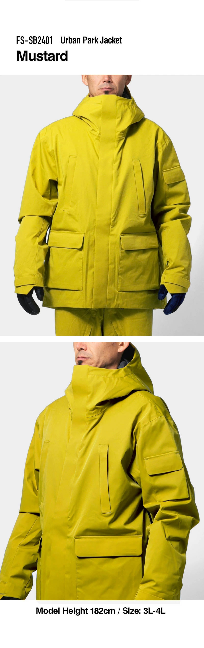 Peak Jacket カラーmu