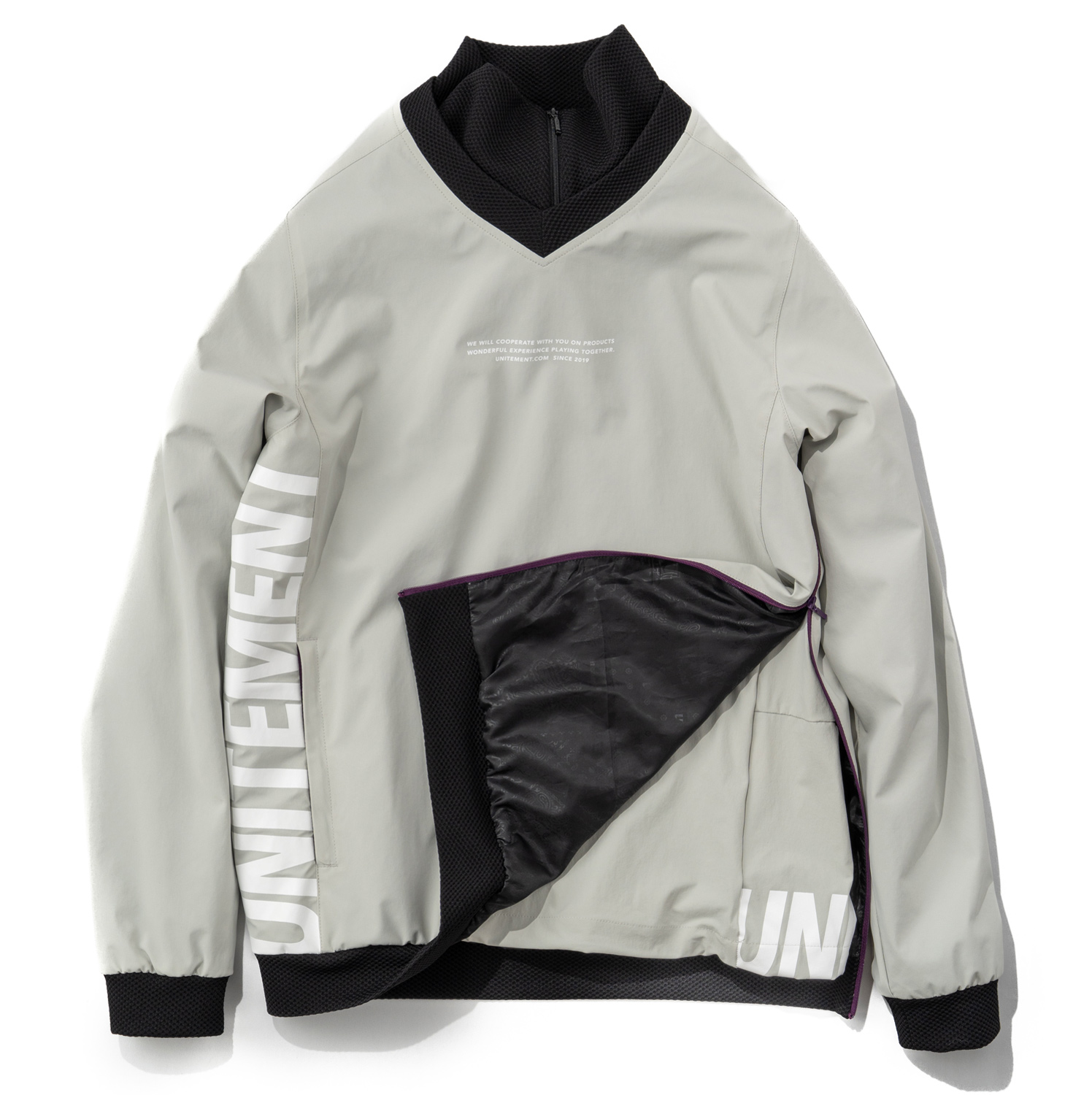 海外品 ゴルフウェア メンズ ゴルフ ウェア アウター ジャケット 上着 長袖 ウインドブレーカー 秋 冬 L XL unitement ユナイトメント 【1681828714】(11000円)