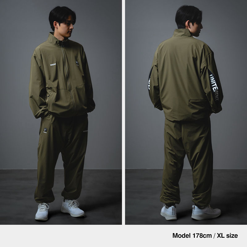 unitement ゴルフウェア メンズ パンツ ウィンドブレーカー ゴルフ 秋