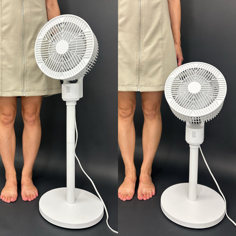 3Dサーキュレーター 扇風機 3D首振り 熱中症対策 リビング扇風機