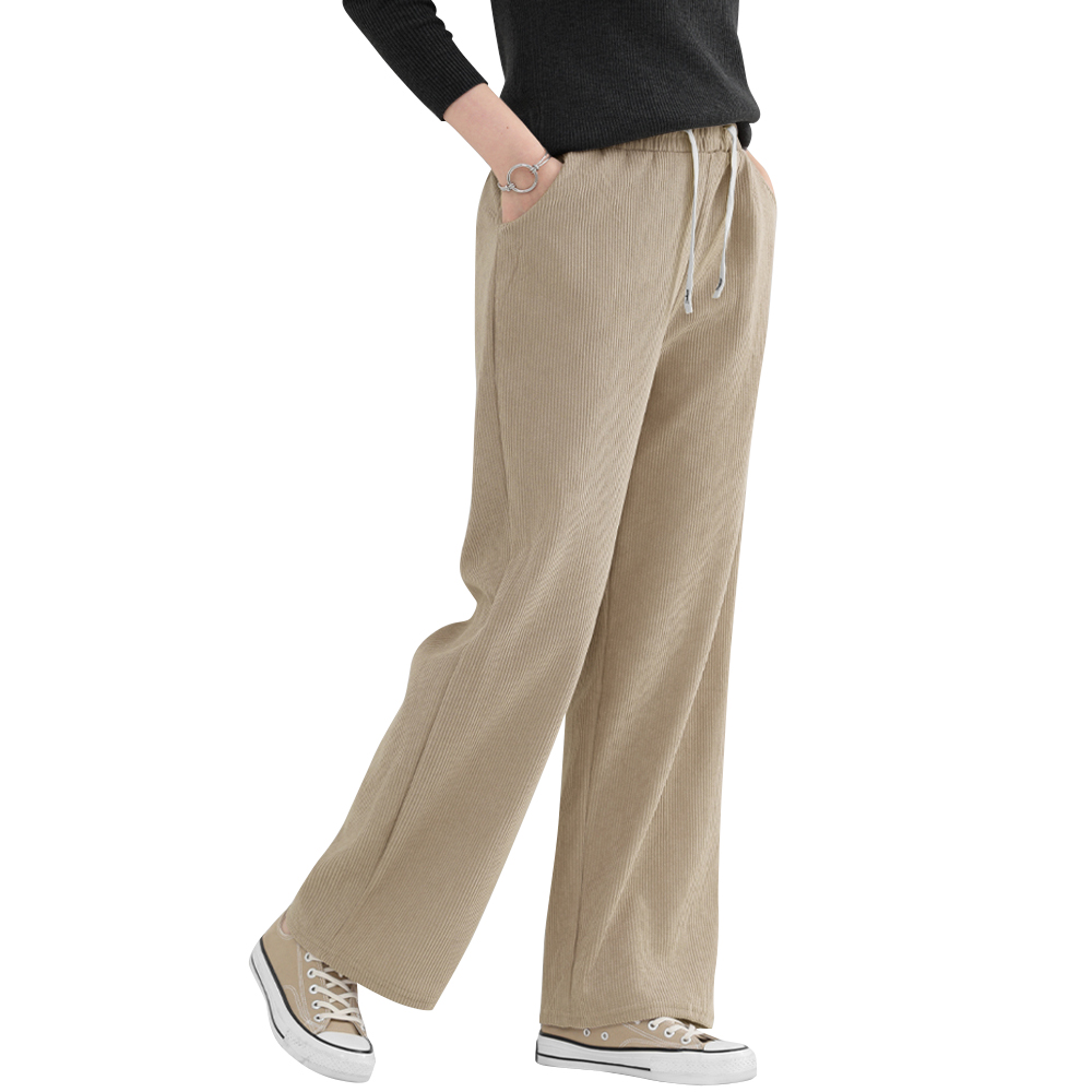 クーポンで1点最安1103円 ワイドパンツ パンツレディース 柄パンツ 50  