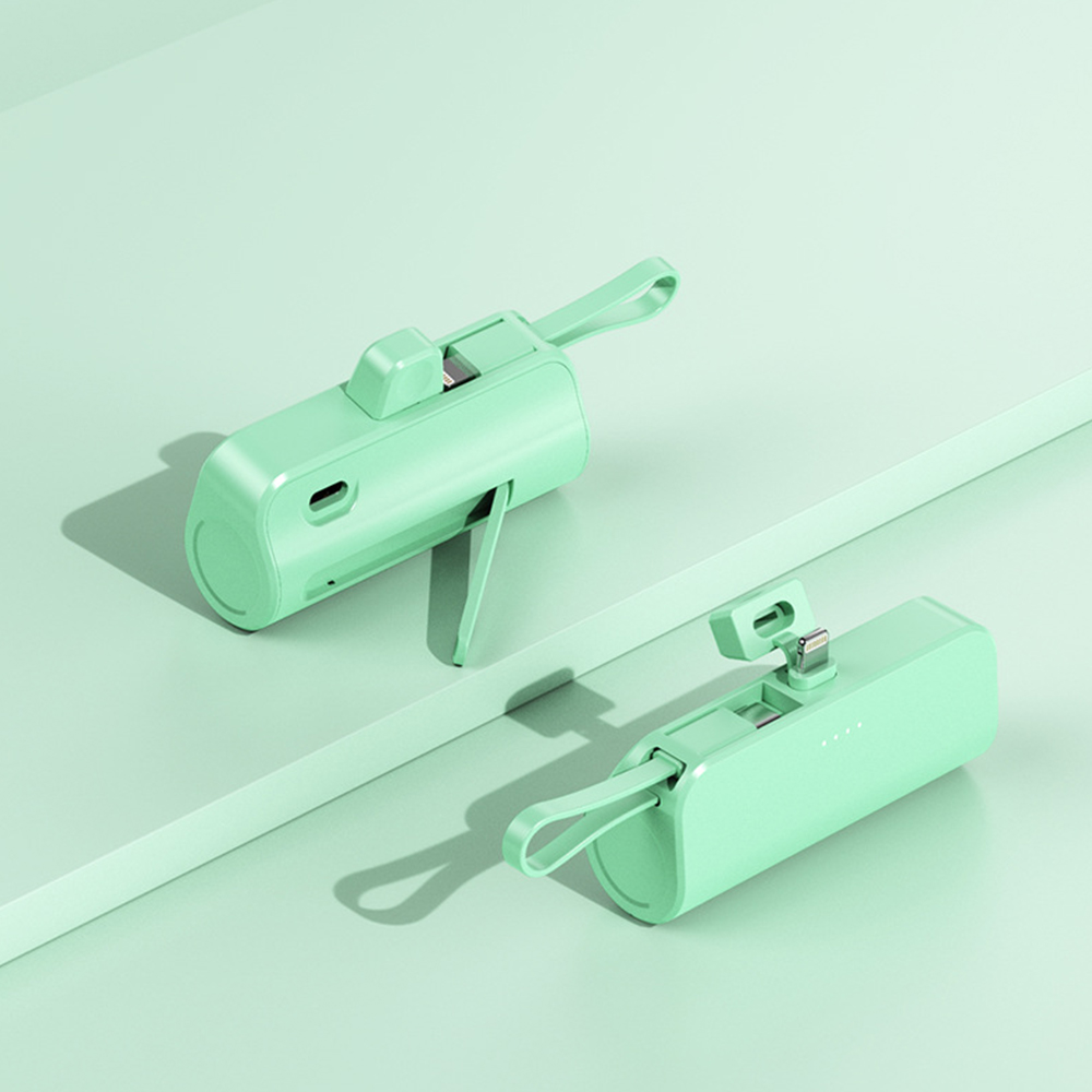 モバイルバッテリー 超ミニ iPhone 軽量 小型 ケーブル内蔵 直接充電 携帯充電器 コネクター内蔵 急速充電 残量表示 日本語取扱説明書 全機種対応 PSE認証済 |  | 04