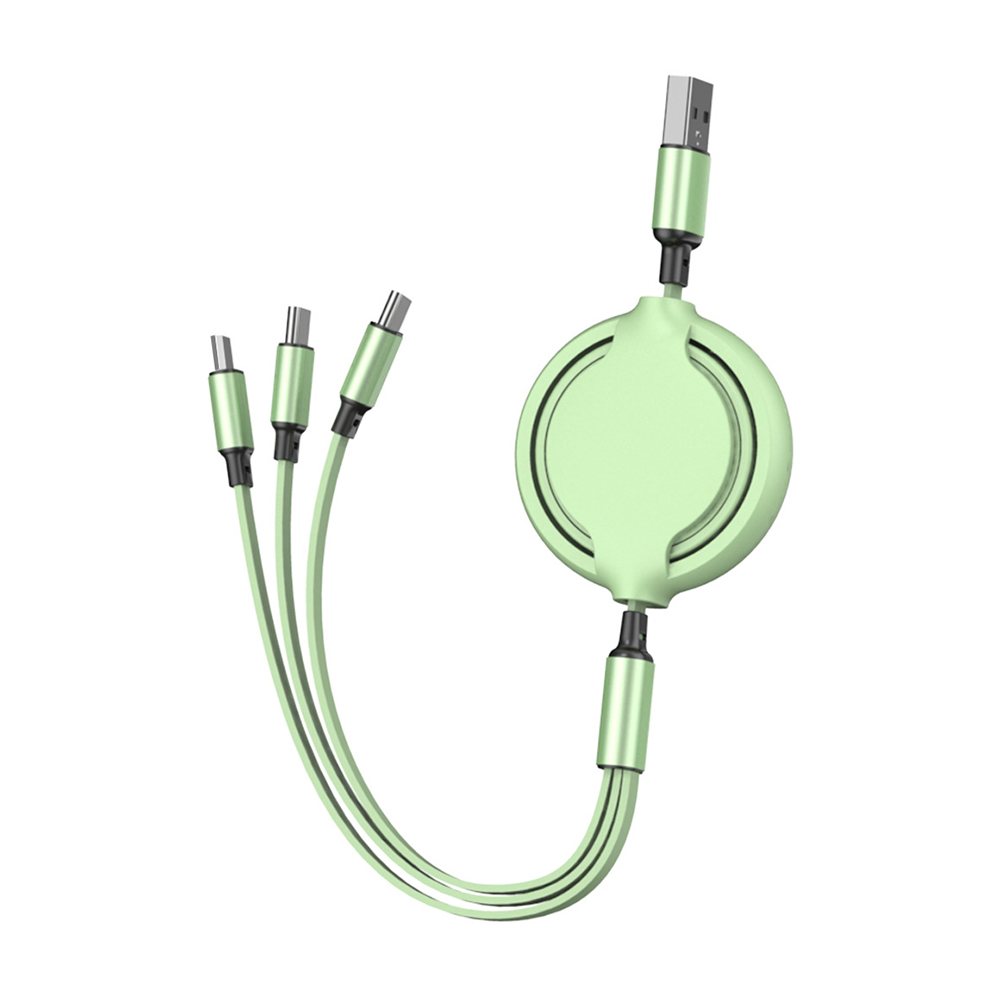 期間限定4本20％OFF】3in1充電ケーブル 充電器 巻き取り iPhone