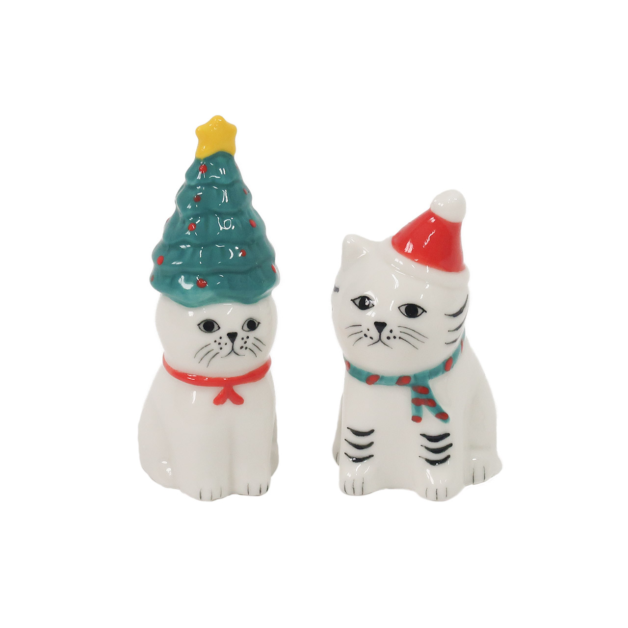 Creer 猫 ねこ ネコ クリスマス ツリー サンタ クリスマスツリー 玄関