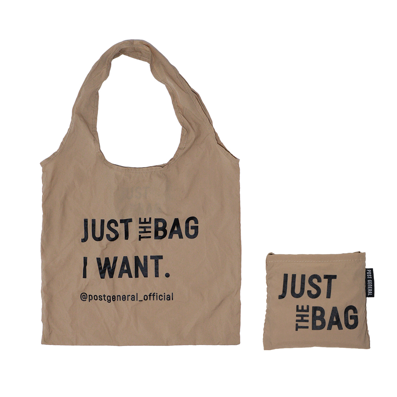 POST GENERAL エコバッグ 折りたたみ コンパクト レジ袋 買い物バッグ