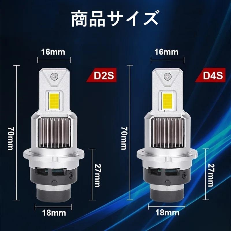 HID変換 LEDヘッドライトバルブ ロービーム MPV LY3P D2S H18.2〜H28.3 マツダ 60000lm HID変換 LEDヘッドライトバルブ ロービーム MPV LY3P D2S H18.2〜H28.3 マツダ 60000lm
