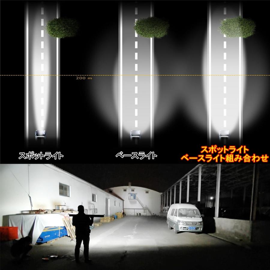 LED ライトバー 車 トヨタ スープラ JZA70 ワークライト 125cm 50インチ 爆光 3層 ストレート｜510supply｜09