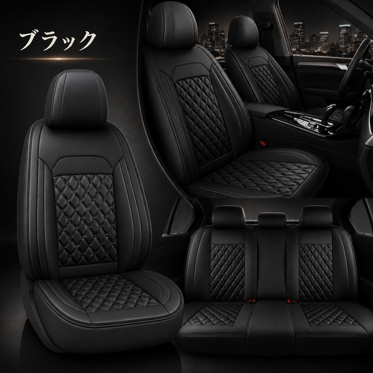 スズキ（SUZUKI） エブリィ エブリー DA17V シートカバー 前後席セット