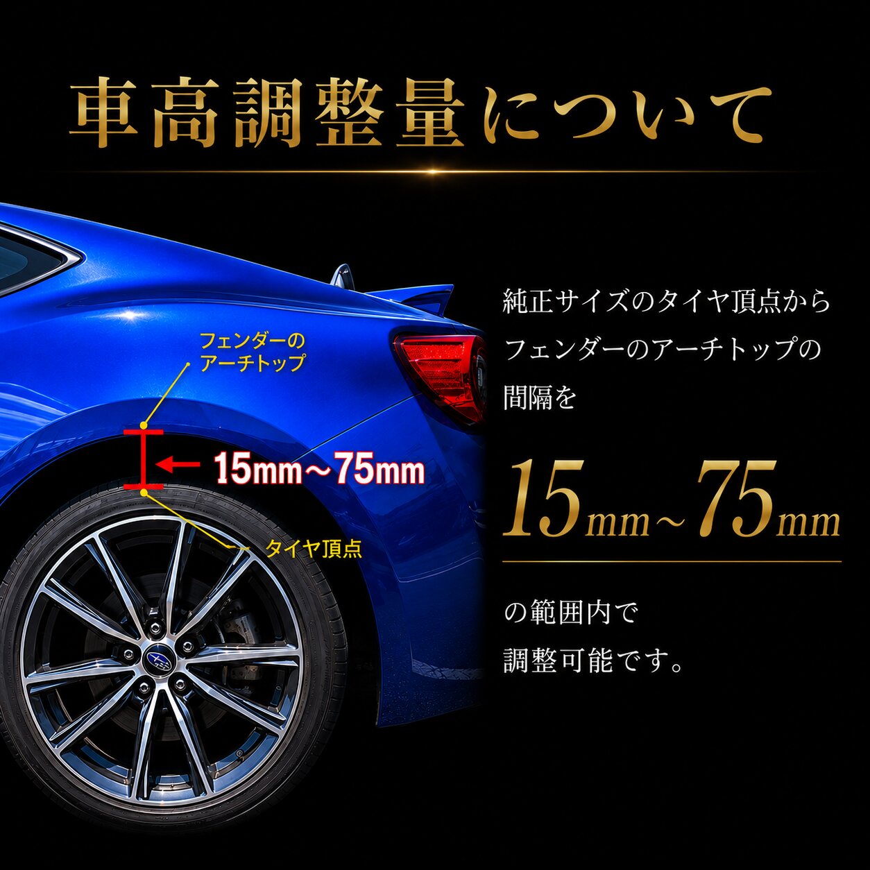 A7 車高調 アウディ (4G8) 4WD サスペンション 減衰調整 SF-Racing SPの画像