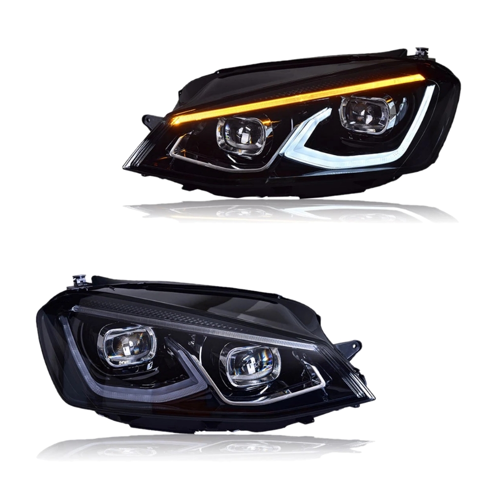 フォルクスワーゲン（Volkswagen） ゴルフ7 GOLF7 5G 前期 LED ヘッド 