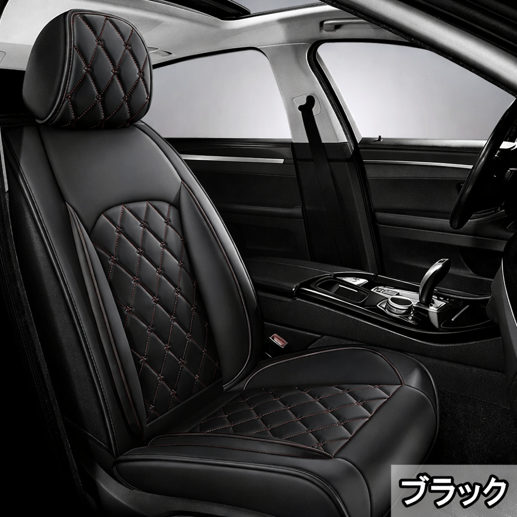 ハリアー トヨタ シートカバー 車 PUレザー 防水 運転席 助手席 1席 軽 