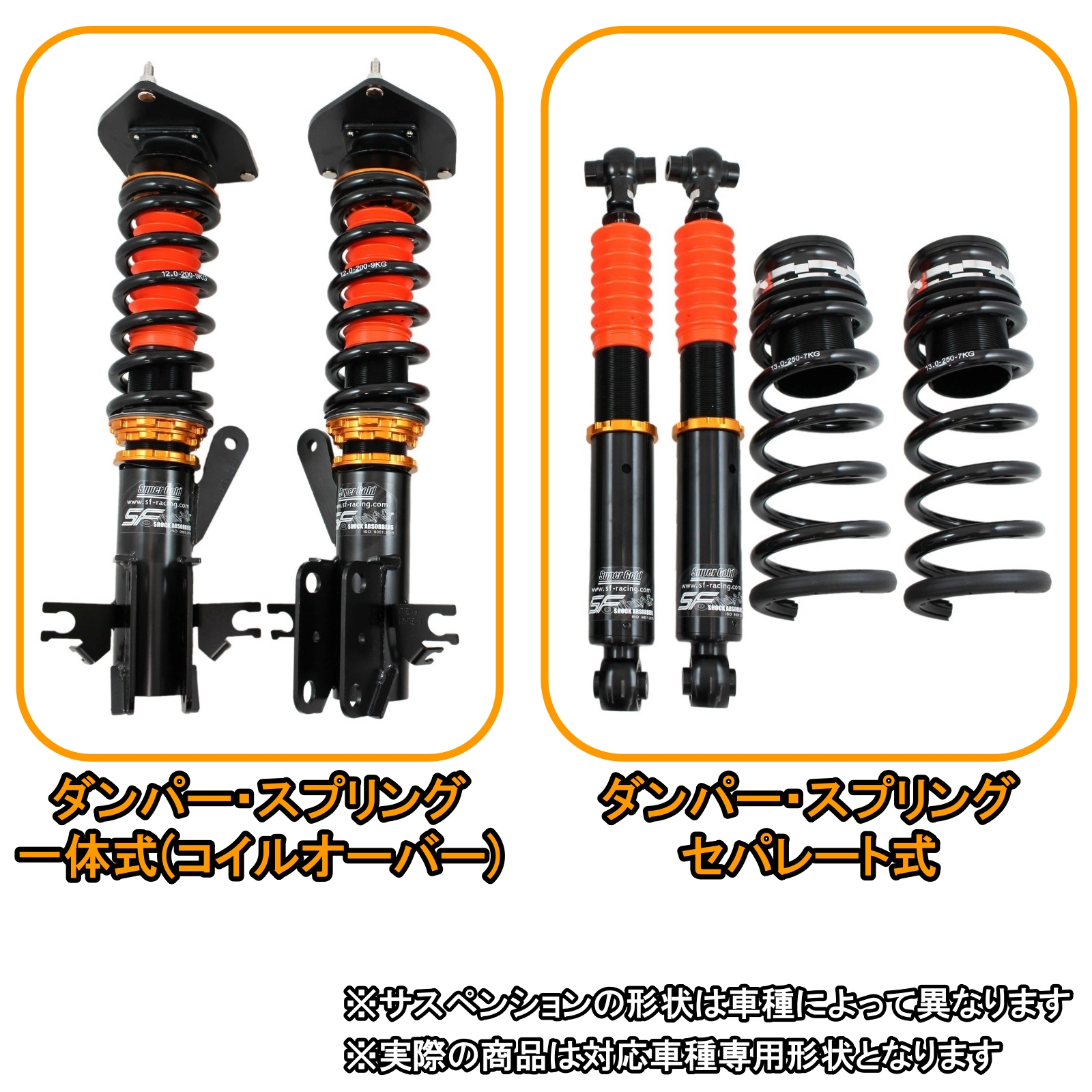 車高調 セレナ C27 サスペンション 全長調整式 32段減衰 日産 SF-Racing ピロボール スポーツ : ni01e1c :  ジャパンネット部品 2号店 - 通販 - Yahoo!ショッピング