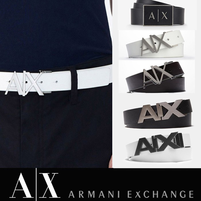 A/X アルマーニ・エクスチェンジ ARMANI EXCHANGE 正規 メンズ 本革 