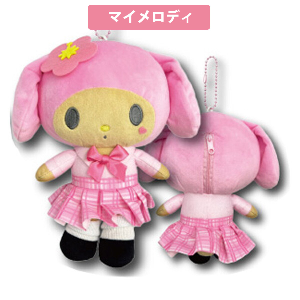 サンリオ 日焼けキティ クロミ マイメロ ビッグ ポーチ ギャル