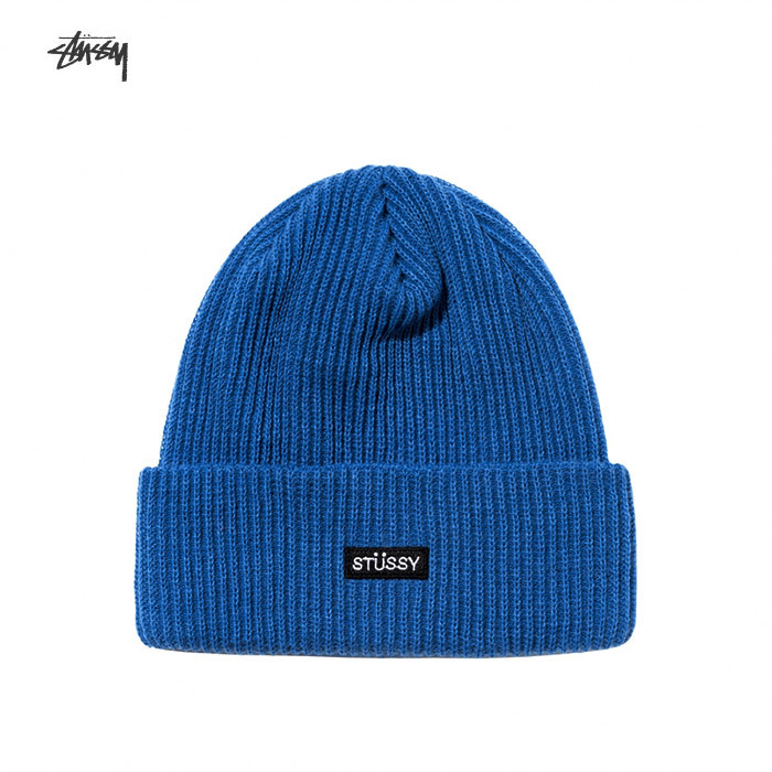 STUSSY ステューシー ニット帽 STUSSY Small Patch Watch Cap メンズ レディース ユニセックス ニットキャップ  st08 ブルー :st08:5445 Yahoo!店 - 通販 - Yahoo!ショッピング