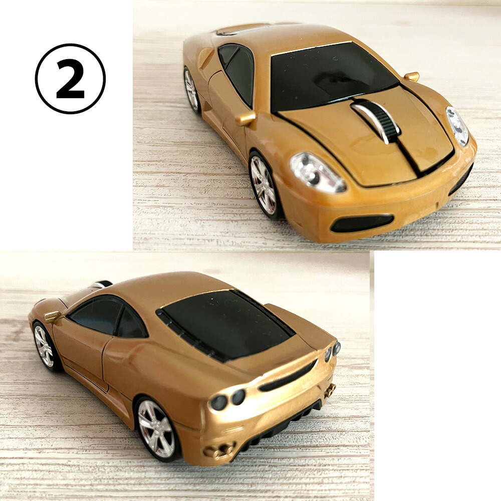 マウス 無線 車型 スポーツカー フェラーリ・ランボルギーニ