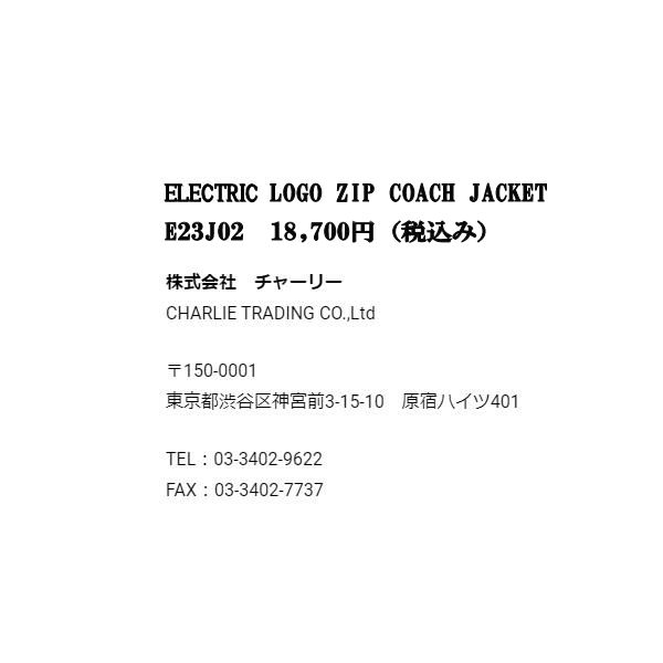 ELECTRIC エレクトリック 2022-2023 秋冬 SKULL ZIP COACH