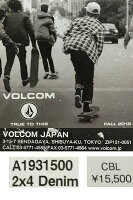 正規品 ボルコム VOLCOM 2X4 Denim メンズストレッチデニム 長ズボン