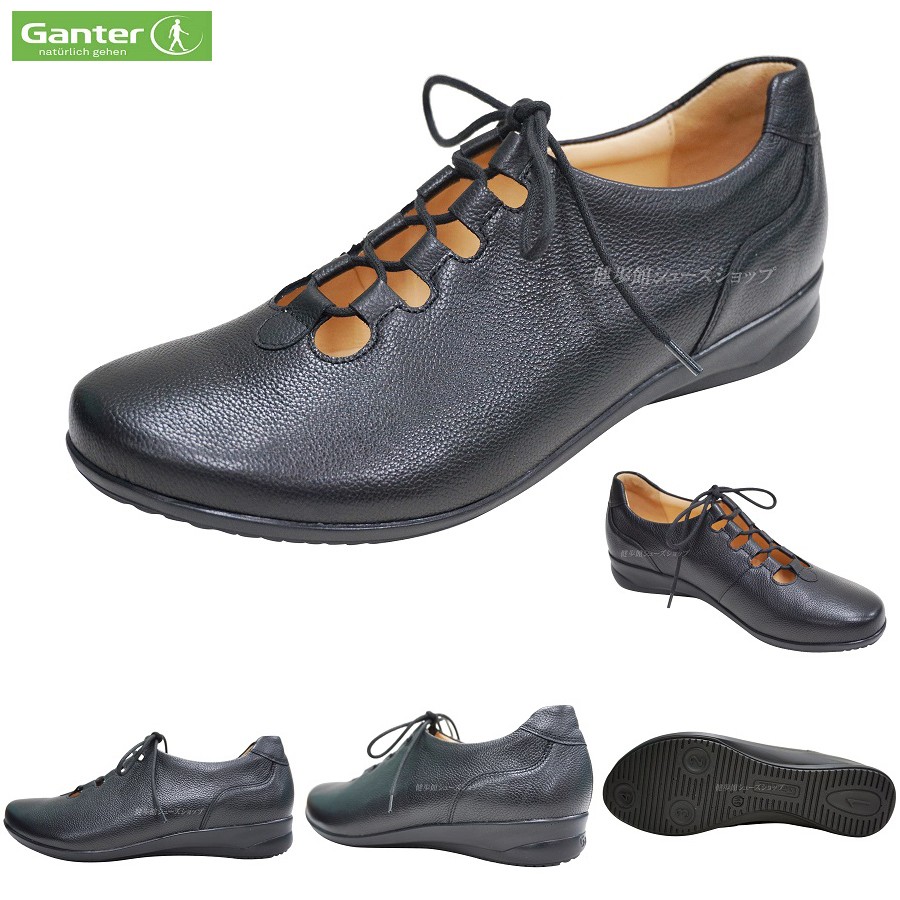 Ganter ガンター レディース 靴 5-205410 ブラック Fiona F Nomal 健康