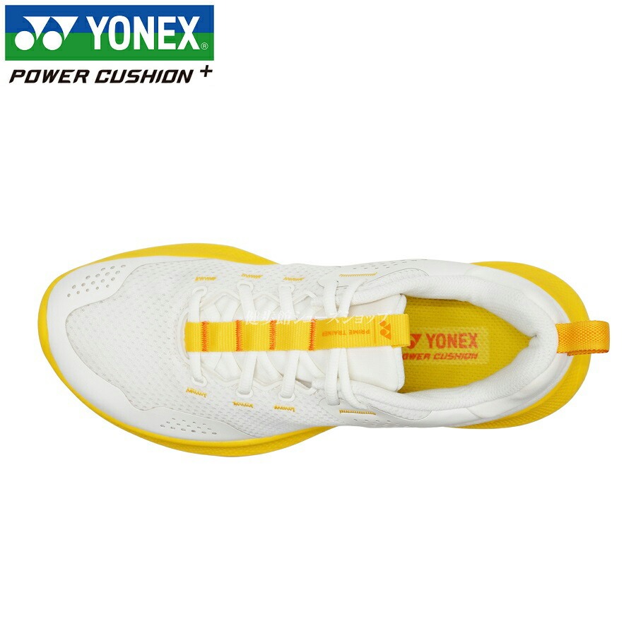 新品未使用　YONEX ランニングシューズ イエロー27.0cm スピードに最適化した新カーブ形状「3Dパワーカーボン」搭載 羽のよう