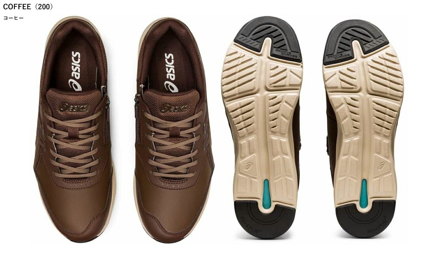 asics アシックス GEL-FUNWALKER ゲルファンウォーカー メンズ ウォーキング シューズ 靴 1291A041 4E相当 全4色の画像