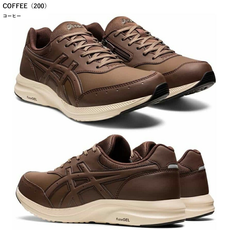 asics アシックス GEL-FUNWALKER ゲルファンウォーカー メンズ ウォーキング シューズ 靴 1291A041 4E相当 全4色の画像