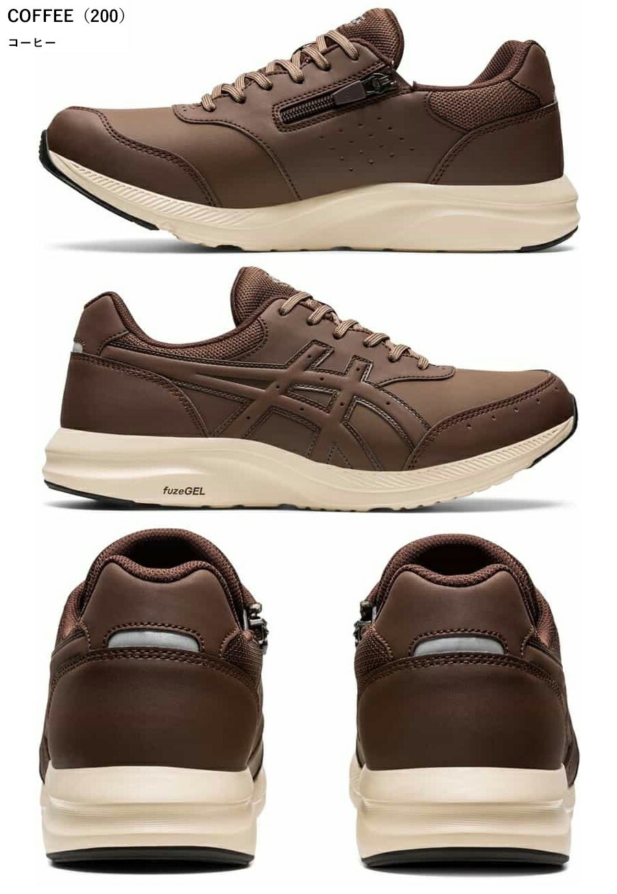 asics アシックス GEL-FUNWALKER ゲルファンウォーカー メンズ ウォーキング シューズ 靴 1291A041 4E相当 全4色の画像