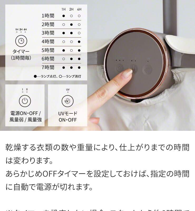 Qurra 衣類乾燥機 小型 乾燥機 コンパクト 1人暮らし おすすめ