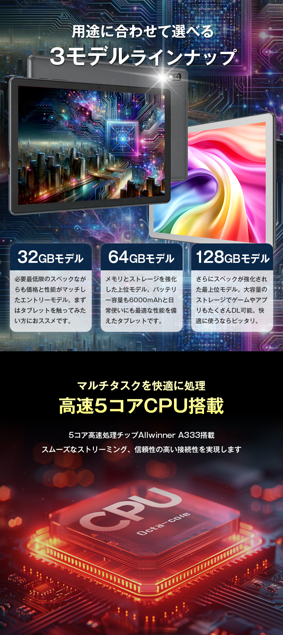 タブレットPC 1万円タブレット タブレット android