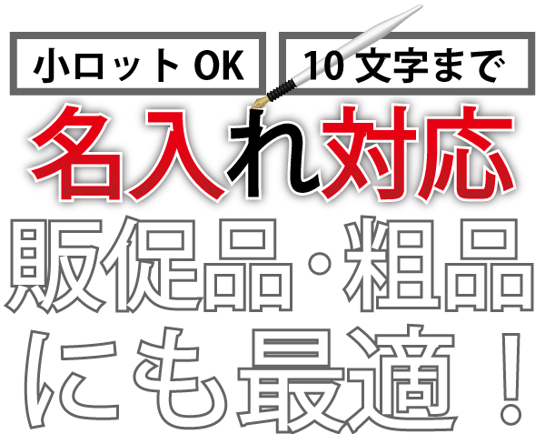 カラビナ名入れ