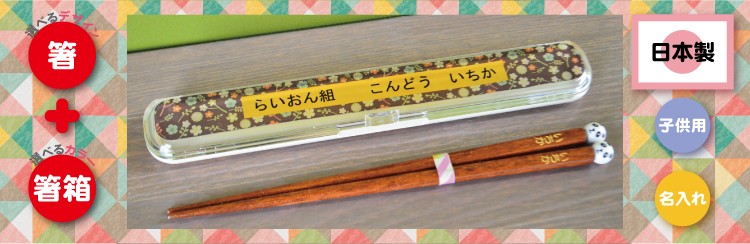 箸と箸箱セット